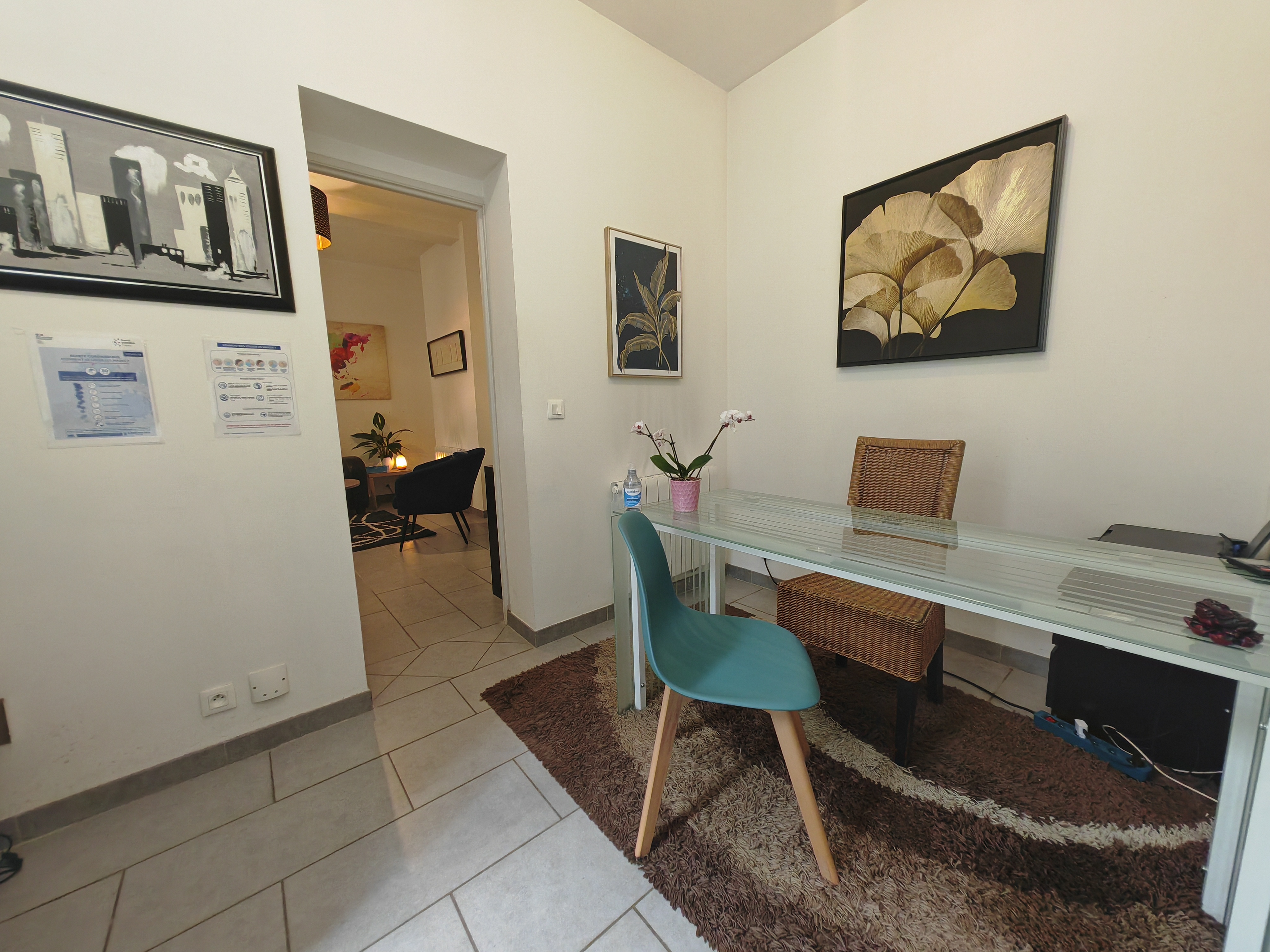 Salon de consultation du cabinet